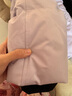 波司登（BOSIDENG）25款極寒鵝絨商場(chǎng)同款羽絨服女騏驥紅連帽加厚外套新年紅本命年 【趨勢推薦】冰穹提花紫9ER2 S 160/84A 體重約100-110斤 曬單實(shí)拍圖