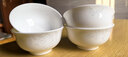 玉蝶景德鎮骨瓷家用米飯碗中式小湯碗面碗小清新創(chuàng  )意陶瓷碗金鐘碗 5英寸愛(ài)麗絲金鐘碗4個(gè) 曬單實(shí)拍圖