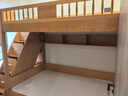 富貴貓上下鋪姐弟分隔床高低床雙層床子母床兩層平行床小戶(hù)型兒童床簡(jiǎn)約 梯柜+上下床+書(shū)架+床墊2張 1.2*1.9m 曬單實(shí)拍圖