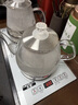 半球（PESKOE）全自動(dòng)上水壺控溫一體機桌泡茶電熱燒水壺304不銹鋼電茶壺抽水茶幾茶臺煮茶器抽水燒水器茶具套裝 1.0L 銀色【燒水煮茶款】 曬單實(shí)拍圖