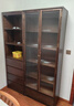 源氏木語(yǔ)實(shí)木書(shū)柜落地自由組合書(shū)架家用黑胡桃木柜子滿(mǎn)墻收納柜 曬單實(shí)拍圖