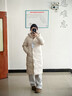 波司登（BOSIDENG）25新款羽絨服女款過(guò)膝長(cháng)款90絨顯瘦連帽保暖騏驥紅外套新年本命年 暖絨米7C28 【店長(cháng)推薦】 M 165/88A 體重約110-120斤 曬單實(shí)拍圖