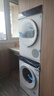 西門(mén)子（SIEMENS）小幸熨輕盈10+10KG大容量洗烘套裝全自動(dòng)滾筒洗衣機 熱泵烘干機 蒸汽除菌 WG52J5000W+WQ52J5000W 曬單實(shí)拍圖