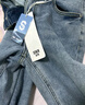 森馬（Semir）森柔|森馬牛仔褲女春季做舊淺色長(cháng)褲女生顯瘦潮流簡(jiǎn)約時(shí)尚直筒褲 牛仔中藍88201 29 曬單實(shí)拍圖