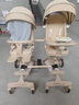 SNZESKE品牌高景觀(guān)雙胞胎嬰兒車(chē)新款遛娃神器可坐可躺輕便可折疊手推車(chē) 香檳金 曬單實(shí)拍圖