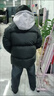 新款男童棉衣假兩件秋冬季羽絨棉服保暖連帽加厚棉服兒童上衣外套 黑色 【加厚不跑絨秒發(fā)京東】 140 建議身高125-135CM 曬單實(shí)拍圖