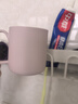 慕亞（MUYA）漱口杯加厚防摔塑料杯情侶簡(jiǎn)約杯子家用浴室洗漱牙缸刷牙杯 曬單實(shí)拍圖