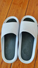 回力男士防滑耐磨時(shí)尚潮流涼拖鞋pvc浴室家居百搭拖鞋夏季 白黑 40 41 曬單實(shí)拍圖