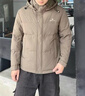 Wirpta高端品牌加厚羽絨服男2025冬季新款時(shí)尚休閑連帽鴨絨保暖羽絨外套 卡其色 （現貨速達） XL 180 曬單實(shí)拍圖