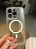 品勝 適用蘋(píng)果16Pro手機殼 iPhone16Pro磁吸殼保護套Magsafe無(wú)線(xiàn)充電超薄氣囊防摔手機殼軟邊簡(jiǎn)約透明 曬單實(shí)拍圖