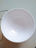今萬(wàn)福 商用密胺面碗大湯碗8英寸加厚麻辣燙拉面米粉碗5個(gè)裝白色JWF389 曬單實(shí)拍圖