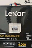 雷克沙（Lexar）行車(chē)記錄儀內存卡小米攝像頭tf卡高速監控高耐用microsd卡 64GB 高耐用 讀速100MB 寫(xiě)速35MB 行車(chē)/監控專(zhuān)用tf卡 曬單實(shí)拍圖