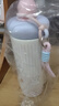 ins風(fēng)高額值保溫杯浮球杯卡通大容量吸管杯學(xué)生戶(hù)外提繩可愛(ài) INS風(fēng)潮流保溫杯/櫻粉小狗/600ml 曬單實(shí)拍圖