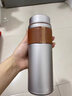 塔馳密司（touchmiss）純鈦保溫杯男士茶水分離杯高檔過(guò)濾茶杯便攜車(chē)載定制鈦杯禮品杯子 400ml 鈦晶灰（一個(gè)可定制） 曬單實(shí)拍圖