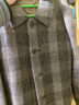 七匹狼毛呢大衣男外套冬季新款格紋含羊毛中長(cháng)裝針織呢料通勤休閑男裝 303(咖啡) XL 175/92A 曬單實(shí)拍圖