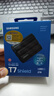 三星（SAMSUNG）2TB Type-c接口 移動(dòng)固態(tài)硬盤(pán) T7 Shield 暗夜黑 NVMe讀速1050MB/s  手機直連筆記本外接 三防保護 曬單實(shí)拍圖