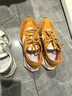 Saucony索康尼新款JAZZRENEW  V2休閑復古舒適跑步鞋 桔白-日暮曠野 40.5 曬單實(shí)拍圖
