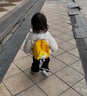 卡特兔寶寶學(xué)步鞋嬰兒春新童鞋幼兒園兒童小白鞋1-3歲機能穩步鞋X4CE024 曬單實(shí)拍圖