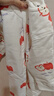 翹腳鴨嬰兒衣服睡袋連體衣新生兒夾棉A類(lèi)純棉睡袍滿(mǎn)月男女寶寶春秋冬季 曬單實(shí)拍圖