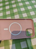 KEKLLE適用iPhone15plus手機殼 蘋(píng)果15plus保護套磁吸無(wú)線(xiàn)充電磨砂防摔保護套 櫻花粉 曬單實(shí)拍圖