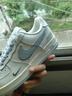 AJNIKERAIR NIKE莆田純原AF1空軍一號白黑金迷你小金鉤男女潮流運動(dòng)板鞋 天空藍 +關(guān)注店鋪備注送毒合 44 曬單實(shí)拍圖