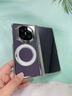 殼煌【透明殼膜一體】華為MateX7手機殼透明超薄裸感中軸全包帶支架華為x7簡(jiǎn)約輕薄商務(wù)保護套 高清款【曜石黑】旋轉磁吸支架-殼膜一體 華為MateX7/典藏版 曬單實(shí)拍圖