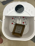 美的（Midea）泡腳桶加熱自動(dòng)按摩洗腳恒溫殺菌電動(dòng)養生洗腳盆足浴盆一體機泡小腿過(guò)膝可拆洗男士女士生日禮物 紫外線(xiàn)殺菌+活氧沖浪+360°太極按摩丨高配款 曬單實(shí)拍圖