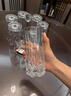 RCR進(jìn)口水晶玻璃茶杯女生辦公室喝水果汁杯家用泡茶杯啤酒杯禮盒套裝 【旋轉杯架】傲柏玻璃杯 350ml 6只 曬單實(shí)拍圖