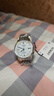 西鐵城（CITIZEN）手表男日韓表光動(dòng)能電波白盤(pán)日顯鋼帶時(shí)尚送新年禮物CB0150-89A 曬單實(shí)拍圖