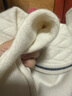 帕什羊絨衫女士100山羊絨25秋冬復古麻花娃娃領(lǐng)針織撞色毛衣RZC-25070 白色 M 曬單實(shí)拍圖