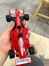 杰雅蒂大號法拉利F1方程式賽車(chē)兒童玩具車(chē)合金車(chē)模仿真車(chē)手男孩擺件收藏 組合3種法拉利+3個(gè)隨機人偶+6顆電池+彩盒 曬單實(shí)拍圖