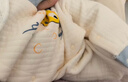 婧麒（JOYNCLEON）新生嬰兒衣服秋冬連體衣寶寶春秋季夾棉保暖長(cháng)袖外出服 Jlt201002 曬單實(shí)拍圖
