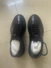 金利來(lái)（Goldlion）男鞋男士休閑鞋時(shí)尚舒適耐磨休閑皮鞋50623011401A黑色-40碼 曬單實(shí)拍圖