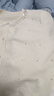 香影小香風(fēng)白色圓領(lǐng)針織開(kāi)衫女短款2026春季新款新年穿搭珍珠毛衣 鷺白 XL 170/92A/125-140斤 曬單實(shí)拍圖