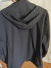 才子（TRIES）夾克外套男士商務(wù)行政連帽夾克品牌LOGO純色戶(hù)外上衣百搭通勤外套 黑色 4XL (190/104A) 曬單實(shí)拍圖