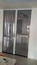 曼創(chuàng  )金剛鋁合金水晶門(mén)pc透明板隱形門(mén)廚房開(kāi)通燃氣客廳陽(yáng)臺衛生浴間全金屬簡(jiǎn)易樓梯間隔斷折疊推拉門(mén)空調冷氣隔熱 曬單實(shí)拍圖
