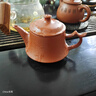 棉小城原礦朱泥漢鐘壺純手工入門(mén)金鐘小品可倒立潮州手拉壺小容量紫砂壺 金鐘壺【120ml】 曬單實(shí)拍圖
