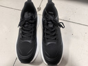 品牌男鞋秋冬運動(dòng)休閑鞋網(wǎng)面/皮面輕便減震炭板跑步鞋旅游鞋子男 黑白【皮面 NK8521】 44 【運動(dòng)鞋標準碼】 曬單實(shí)拍圖