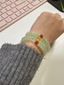 石傳百世【新年禮物】和田玉手串手鏈女士母親媽媽生日禮物送女生老婆 曬單實(shí)拍圖