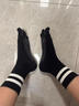 帛芮五指瑜伽襪普拉提襪子中長(cháng)筒防滑專(zhuān)業(yè)女室內運動(dòng)指壓板專(zhuān)用訓練襪 曬單實(shí)拍圖