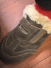 星期六德訓鞋女平底加絨復古加絨魔術(shù)貼潮流2025冬季新款百搭保暖休閑鞋 咖啡色（平底3CM） 37 (235mm) 標準碼 曬單實(shí)拍圖