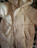 圖圖小象女童羽絨服三防兒童羽絨服中長(cháng)款90白鴨絨加厚外套 鵝黃色 150 曬單實(shí)拍圖
