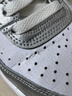 耐克（NIKE）男鞋女鞋高幫板鞋2026春季新款COURT VISION復古休閑鞋運動(dòng)鞋 CD5436-108白色金屬銀 37.5 曬單實(shí)拍圖