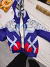 ULTRAMAN賽羅奧特曼衣服男童男孩秋冬加絨連帽護鏡外套套裝120cm 曬單實(shí)拍圖