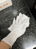 丁晴一次性手套食品級丁腈材質(zhì)加長(cháng)加厚防粘防水防油家務(wù)清潔手套 12寸白色丁腈手套 [1包/100只] L 曬單實(shí)拍圖