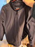 CARE OF LORD領(lǐng)航員系列 秋冬金標Primaloft棉衣 男士飛行立領(lǐng)棉服8530 經(jīng)典黑 L 曬單實(shí)拍圖