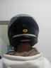 GSB摩托車(chē)頭盔冬季防凍保暖3C電動(dòng)車(chē)摩托車(chē)通勤競速頭盔男女盔361GT 閃光黑配透明鏡片+順豐快遞 XL（建議57-58頭圍） 曬單實(shí)拍圖