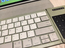 NILLKIN折疊鍵盤(pán)無(wú)線(xiàn)藍牙全尺寸鍵盤(pán)帶鼠標功能觸控板適用ipad平板手機電腦辦公靜音便攜小巧華為小米鍵盤(pán) 綠色送收納袋【帶觸控數字鍵】 曬單實(shí)拍圖