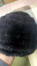 溥畔水貂毛帽子男士皮草編織包頭帽秋冬季貂皮加厚保暖護耳真裘皮帽潮 黑色水貂毛 適合正常頭圍(54-60)) 曬單實(shí)拍圖