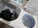 海爾（Haier）雙桶洗衣機半自動(dòng) 家用大件洗 12公斤大容量 一級能效省水電 以舊換新 雙缸 原廠(chǎng)品質(zhì)XPB120-81D2 曬單實(shí)拍圖